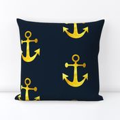 Anchors Aweigh in Gold Dust