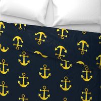 Anchors Aweigh in Gold Dust