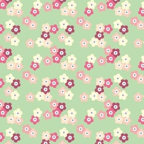 Green Cherry Blossoms © ButterBoo Designs 2010