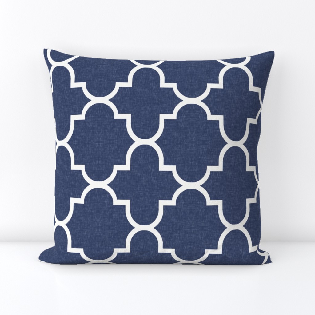 Bristol in Navy Linen