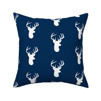 White Deer on Navy