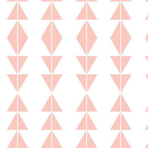 Blush Tribal Triangles