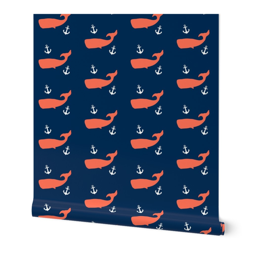 Coral Whales on Navy