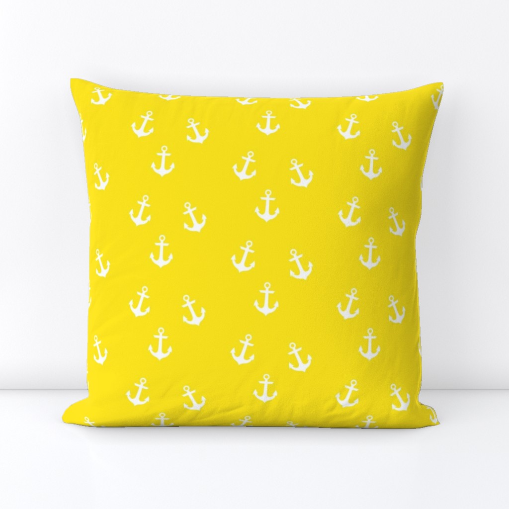 Anchors on Yellow 