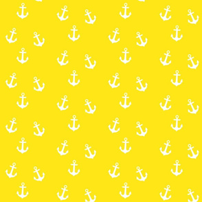 Anchors on Yellow 