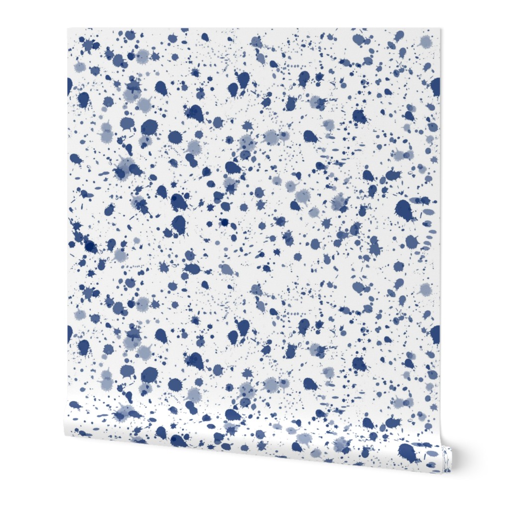 Splat in Indigo