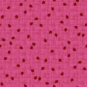 Ladybugs (Pink Background)