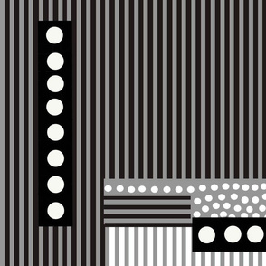 stripes and spots monotone