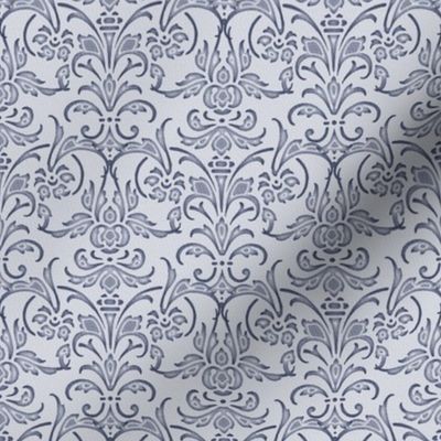 Christobel Damask ~ Blue 