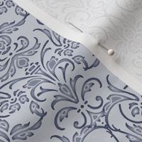 Christobel Damask ~ Blue 