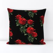 Redoute' Roses ~ Riot of Red ~Jumble ~ Blackmail