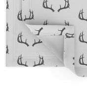 Deer Antlers in Gray Mini