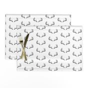 Deer Antlers in Gray Mini