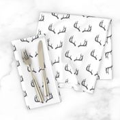 Deer Antlers in Gray Mini