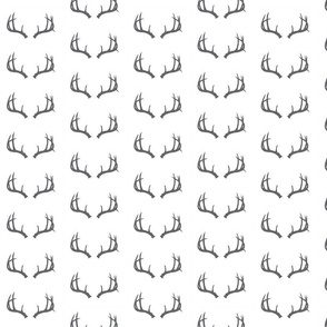 Deer Antlers in Gray Mini