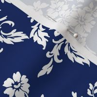 Genevieve Damask Floral in ink