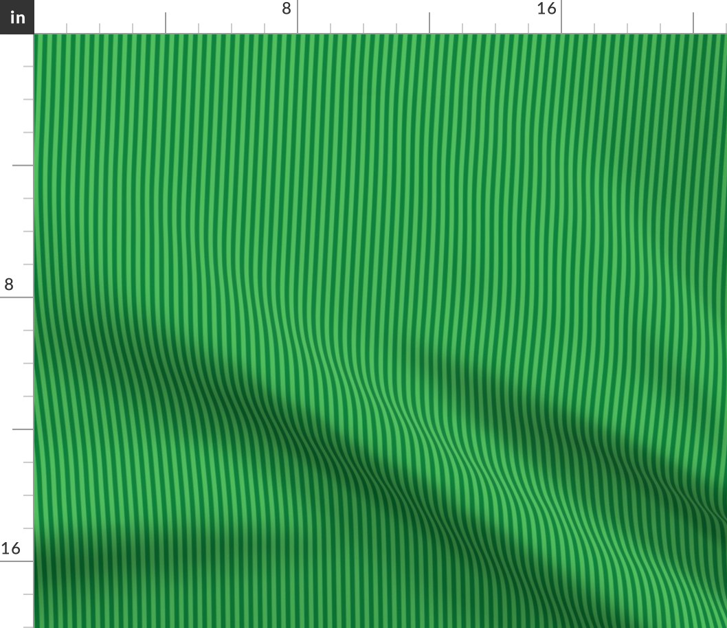 Spearmint green mini-stripe