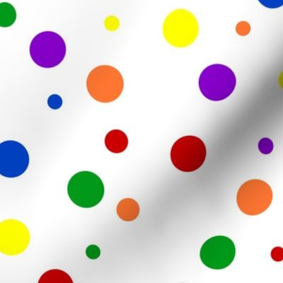 Bold Rainbow Dots - Small