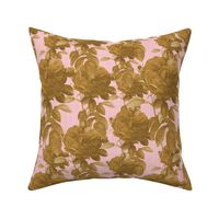 Redoute' Rose ~ Riot of Gilt ~ Dauphine ~ Linen