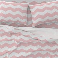 Linen Luxe ~ Chevrons ~ Dauphine and White