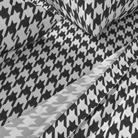 Linen Luxe ~ The Houndstooth Check ~ Black and White