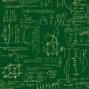 Statistical Analysis Chalkboard