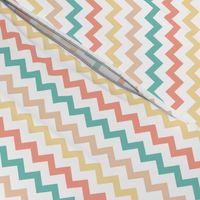 Geometric circus zigzag chevron