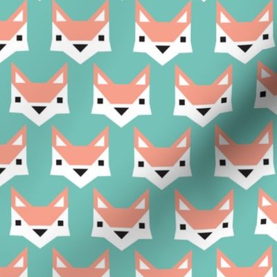 Geometric fox illustration