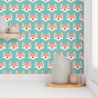 Geometric fox illustration