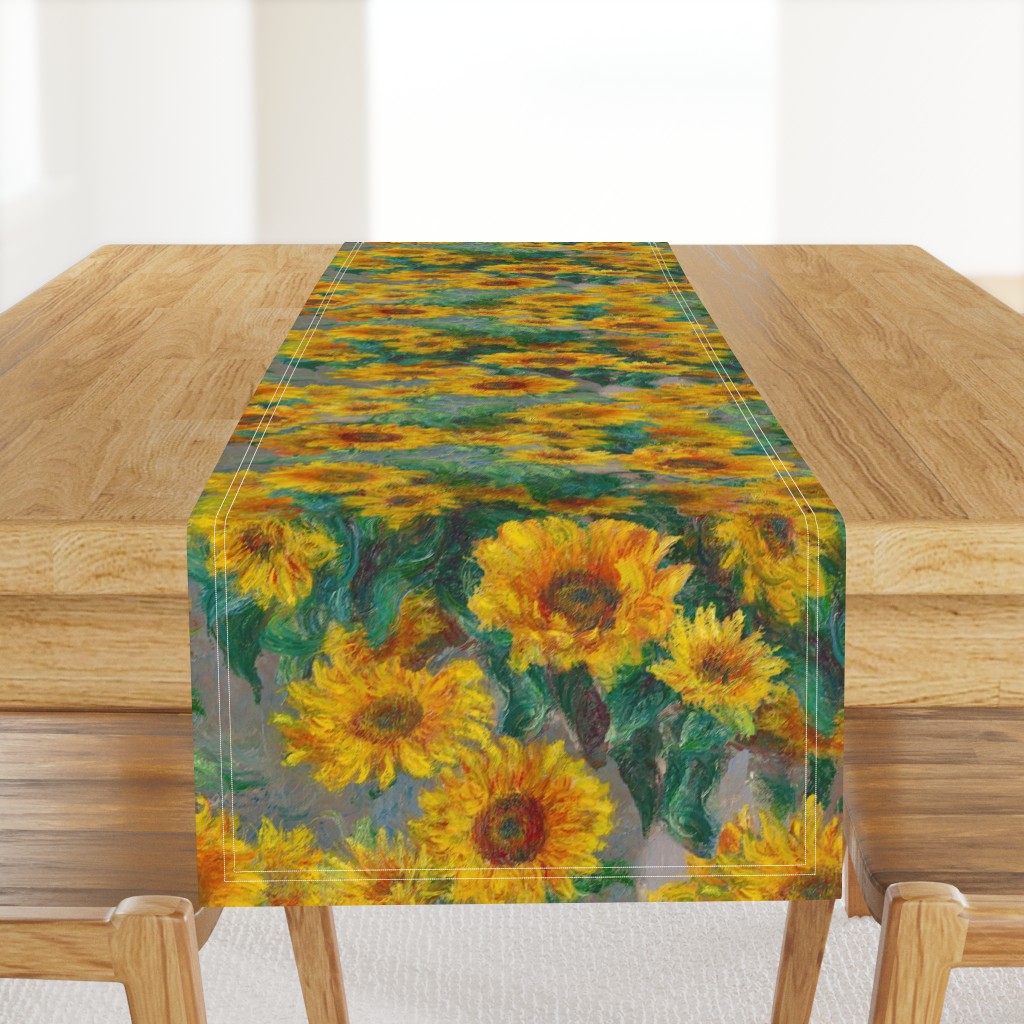 monet's sunflowers (jumbo)