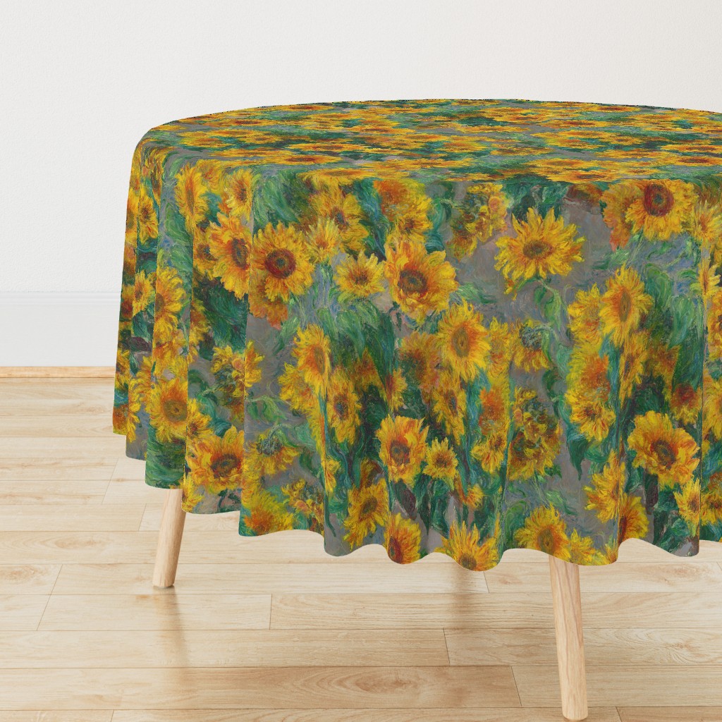 monet's sunflowers (jumbo)