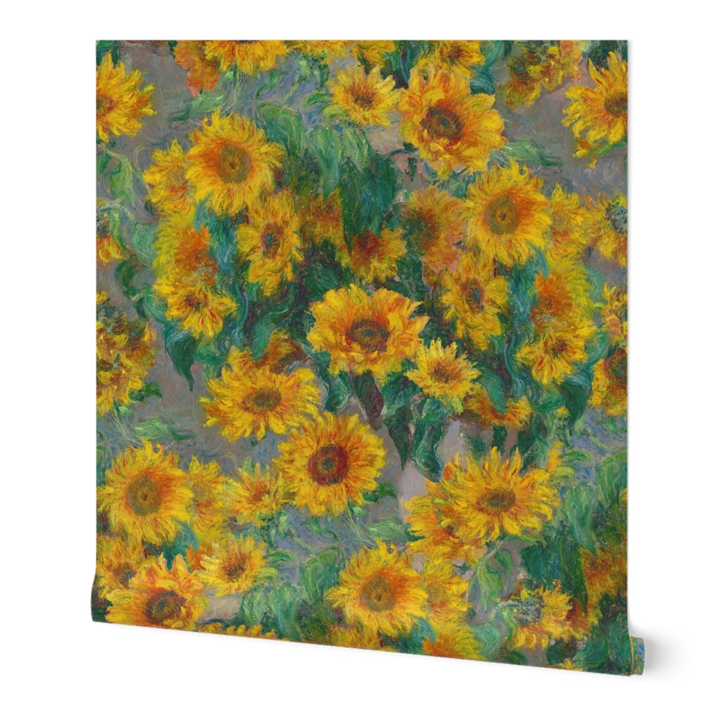 monet's sunflowers (jumbo)