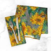 monet's sunflowers (jumbo)