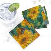 monet's sunflowers (jumbo)