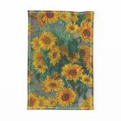 monet's sunflowers (jumbo)