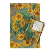 monet's sunflowers (jumbo)