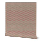 Dots in Pink on Linen