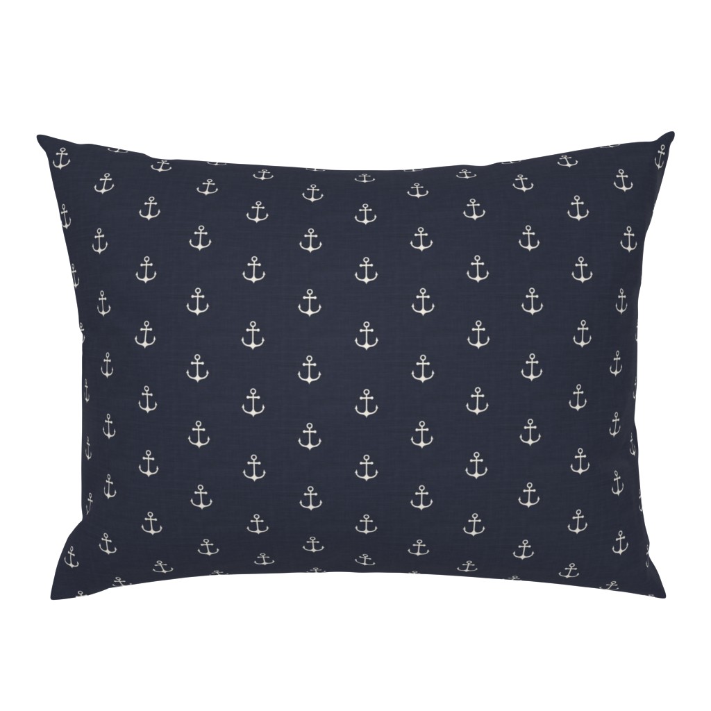 Anchor - Navy Texture