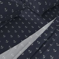 Anchor - Navy Texture