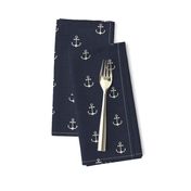 Anchor - Navy Texture