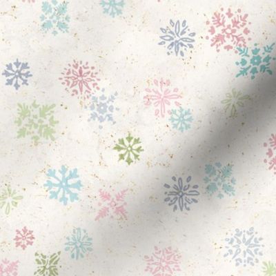 Vintage Snowflake Wallpaper