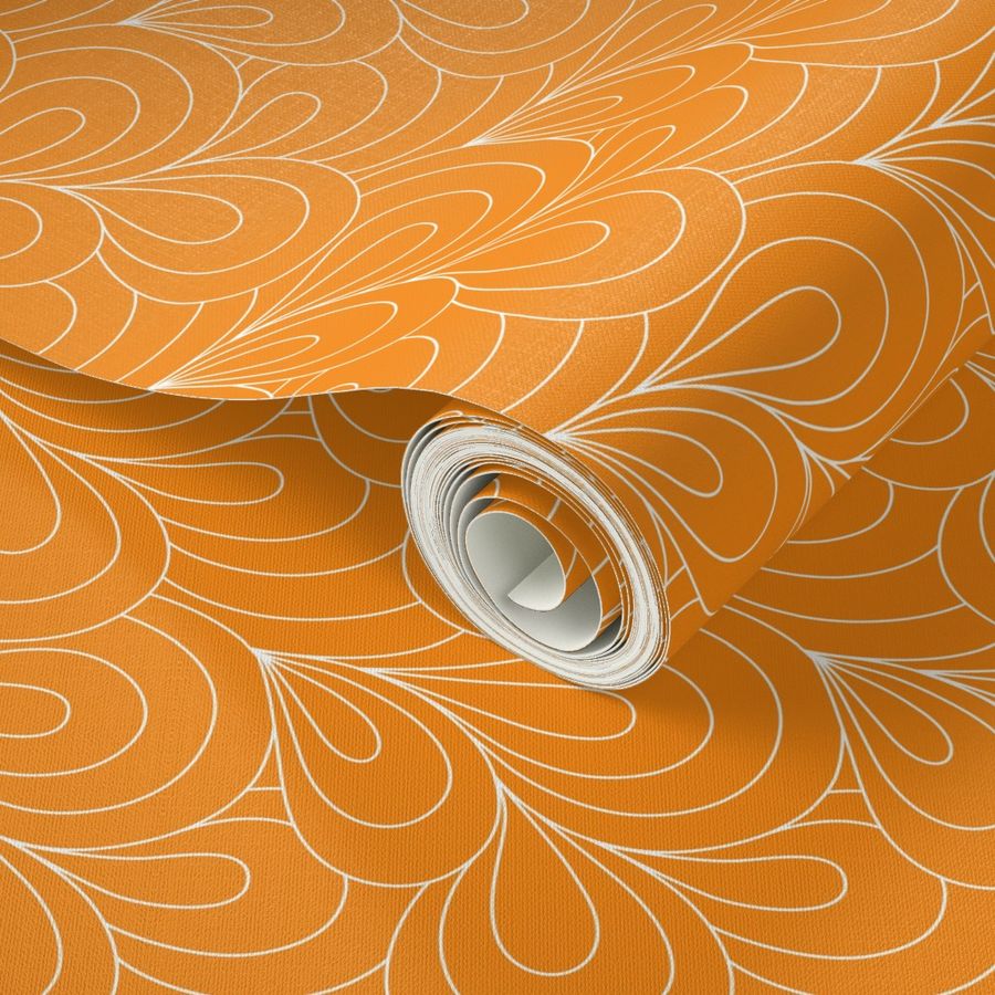 Paisley Quilt Me! Orange