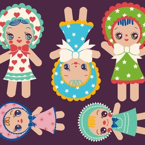 Cut And Sew Bunka Dolls