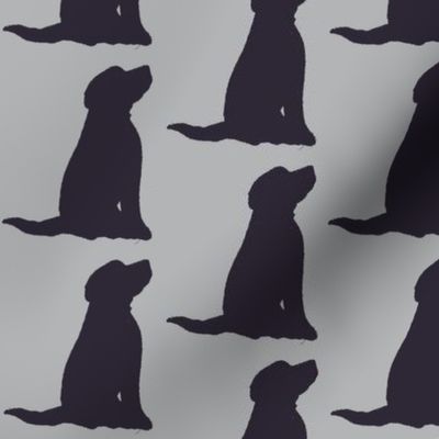 labrador silhouette Dog 