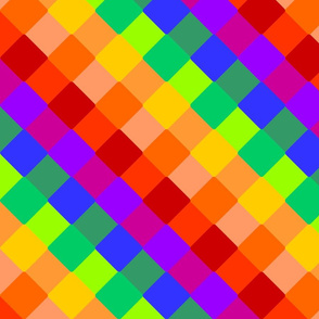 Rainbow Checkered