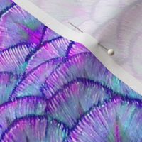 peacocks have fab pads ~ punky pink and purple ~ reverse