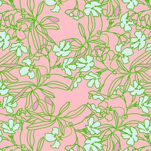 Garden Floral in pink