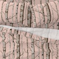 Birch Grove in Blush