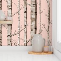 Birch Grove in Blush