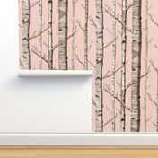 Birch Grove in Blush